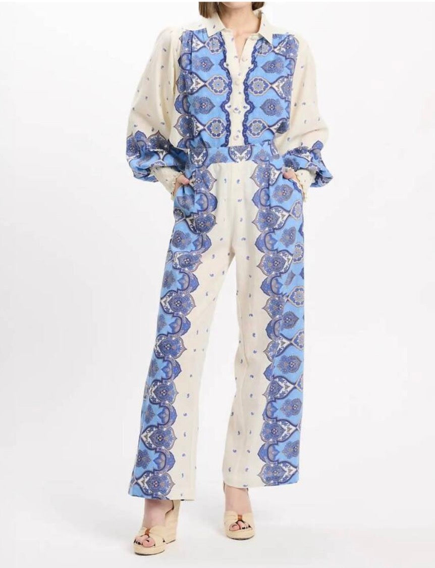 Tais Blue Pants