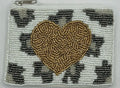 Heart Cheetah Mini Coin Pouch