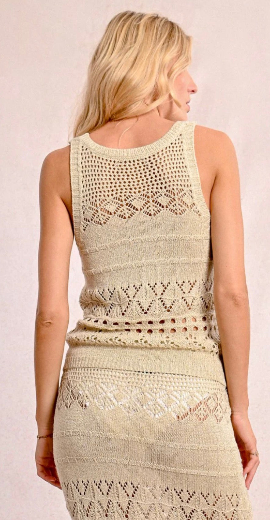 Golden Girl Crochet Top