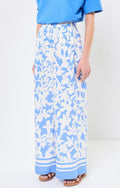 Floral Blue Holbox Pants