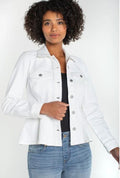 LTJ Optic White Denim Jacket