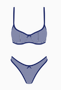 Seaside Picnic Bikini Top