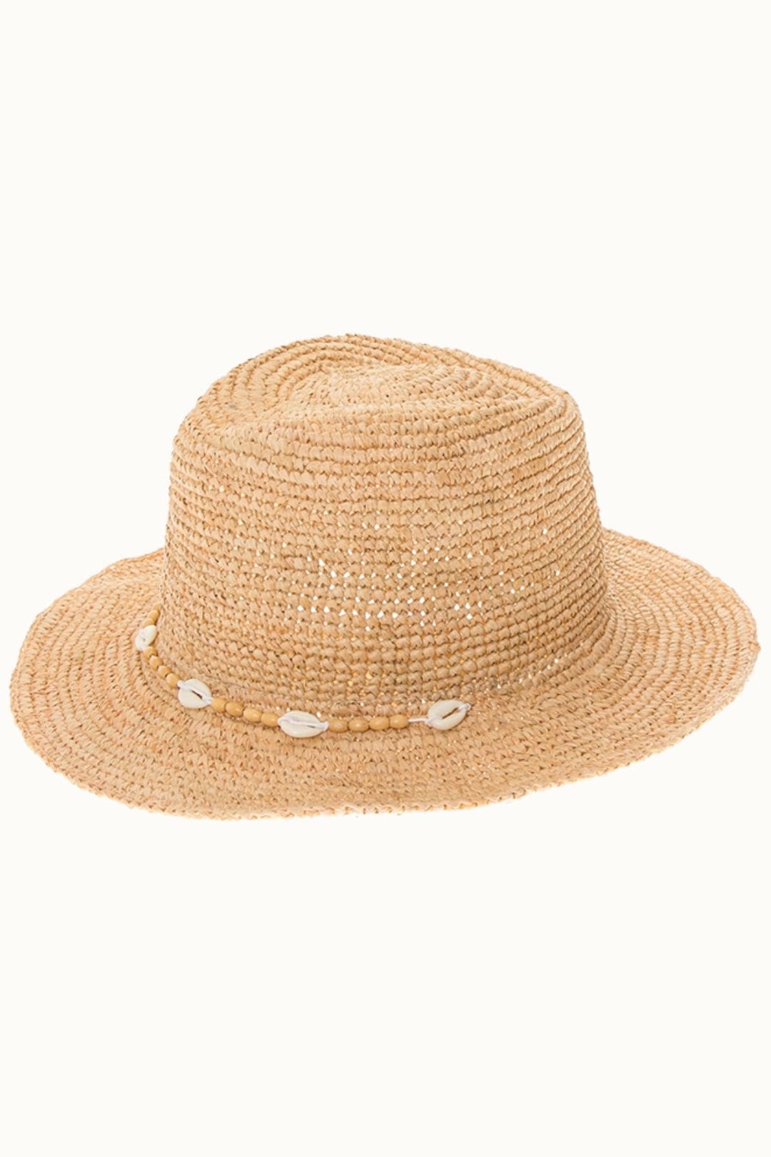 Raffia Straw Crochet Sun Hat