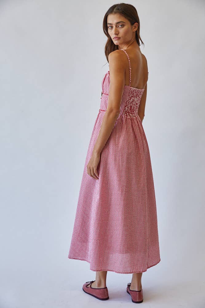 Sweet Escape Picnic Bow Dress