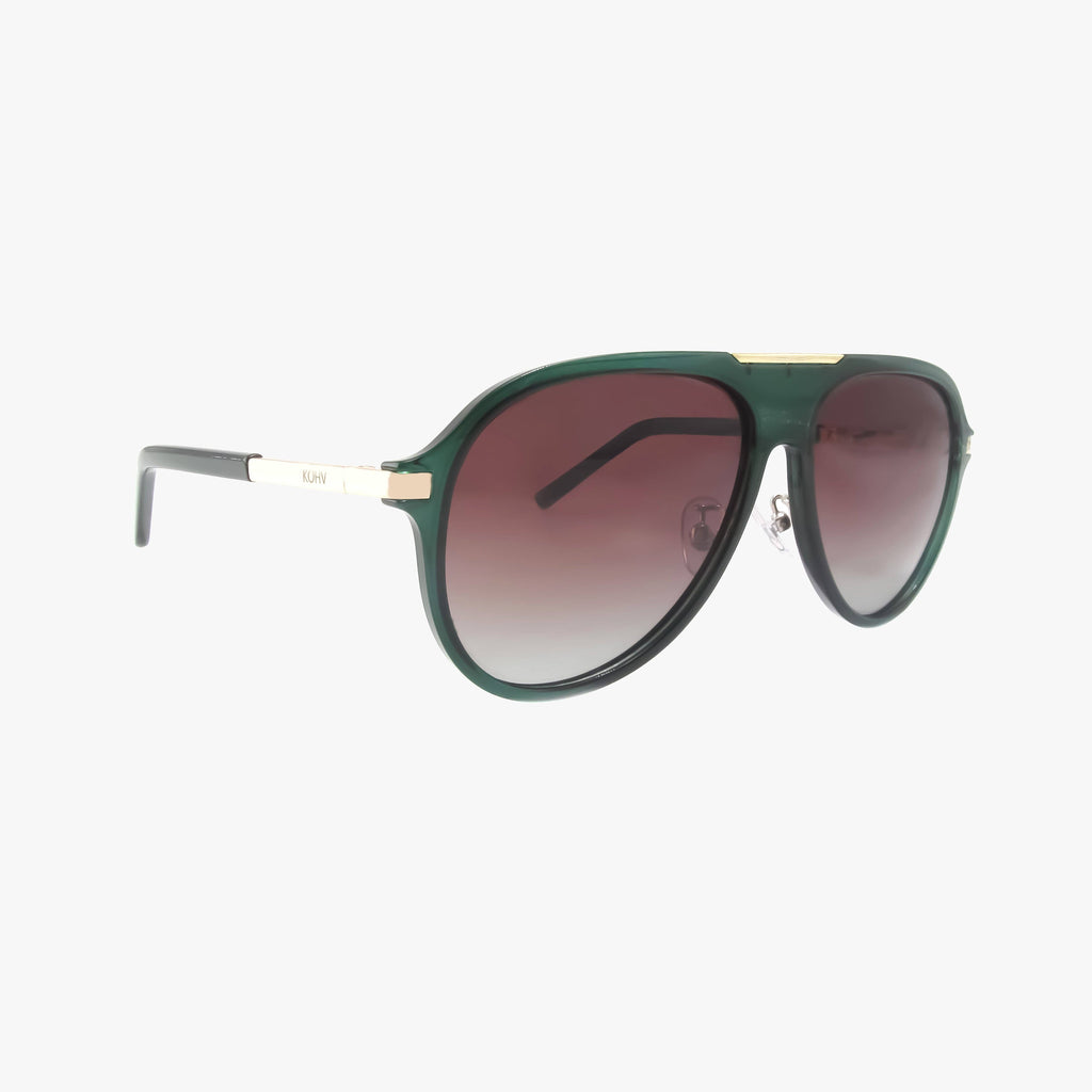Aura Emerald Green Polarized Sunglasses