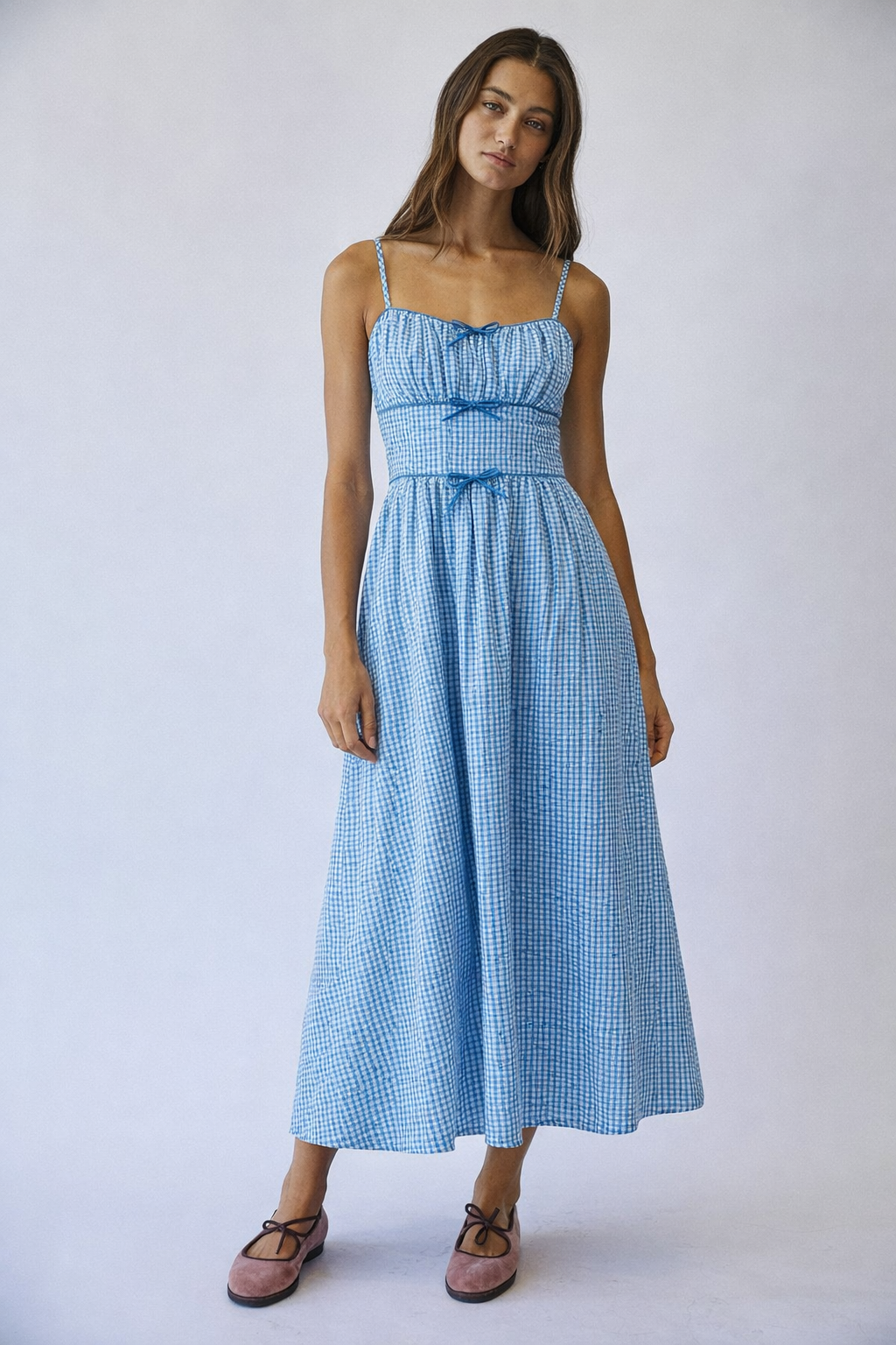 Sweet Escape Picnic Bow Dress