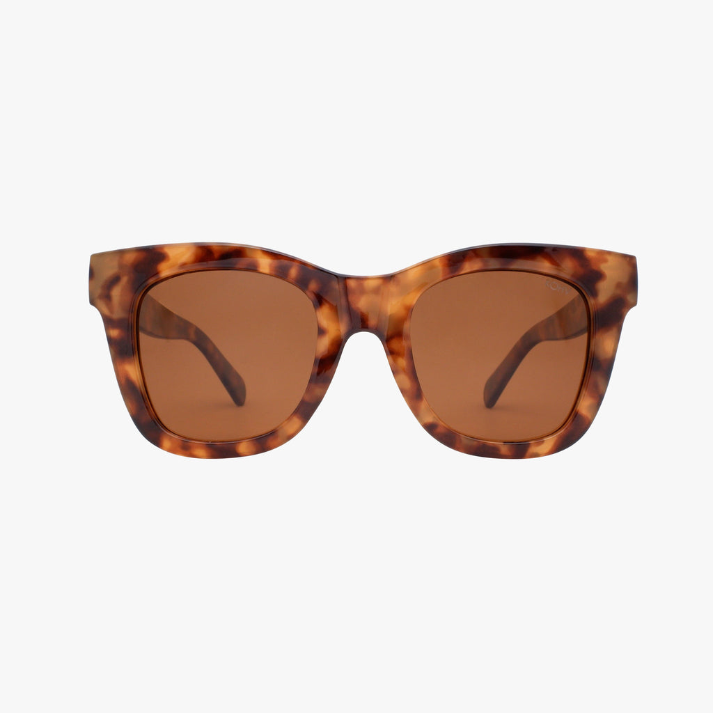 Bailey Amber Tortoise Polarized Sunglasses