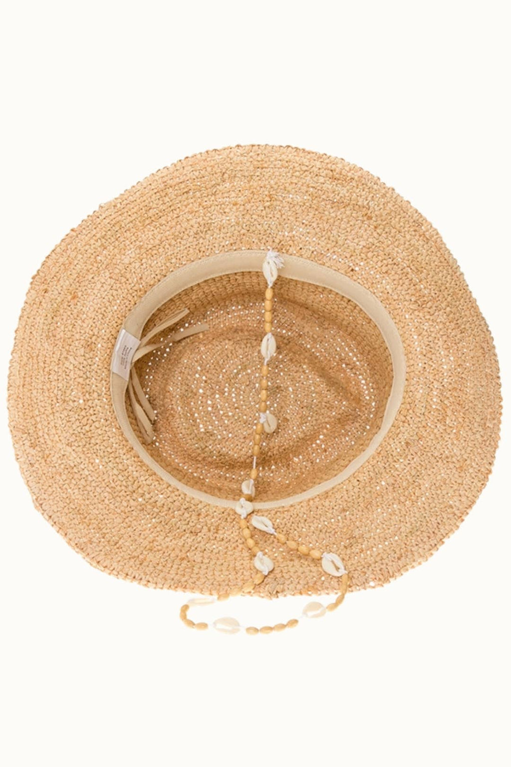 Raffia Straw Crochet Sun Hat