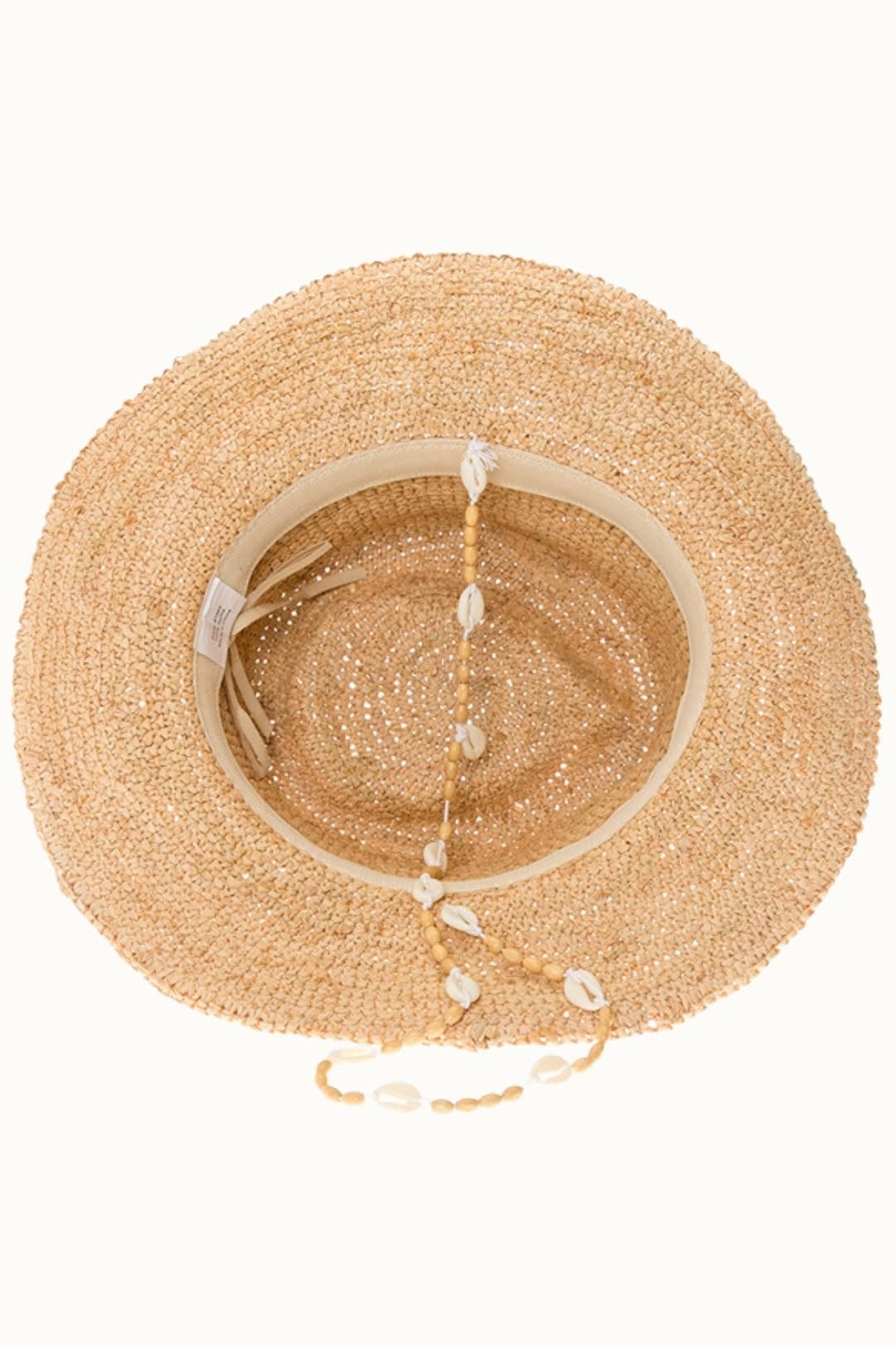 Raffia Straw Crochet Sun Hat