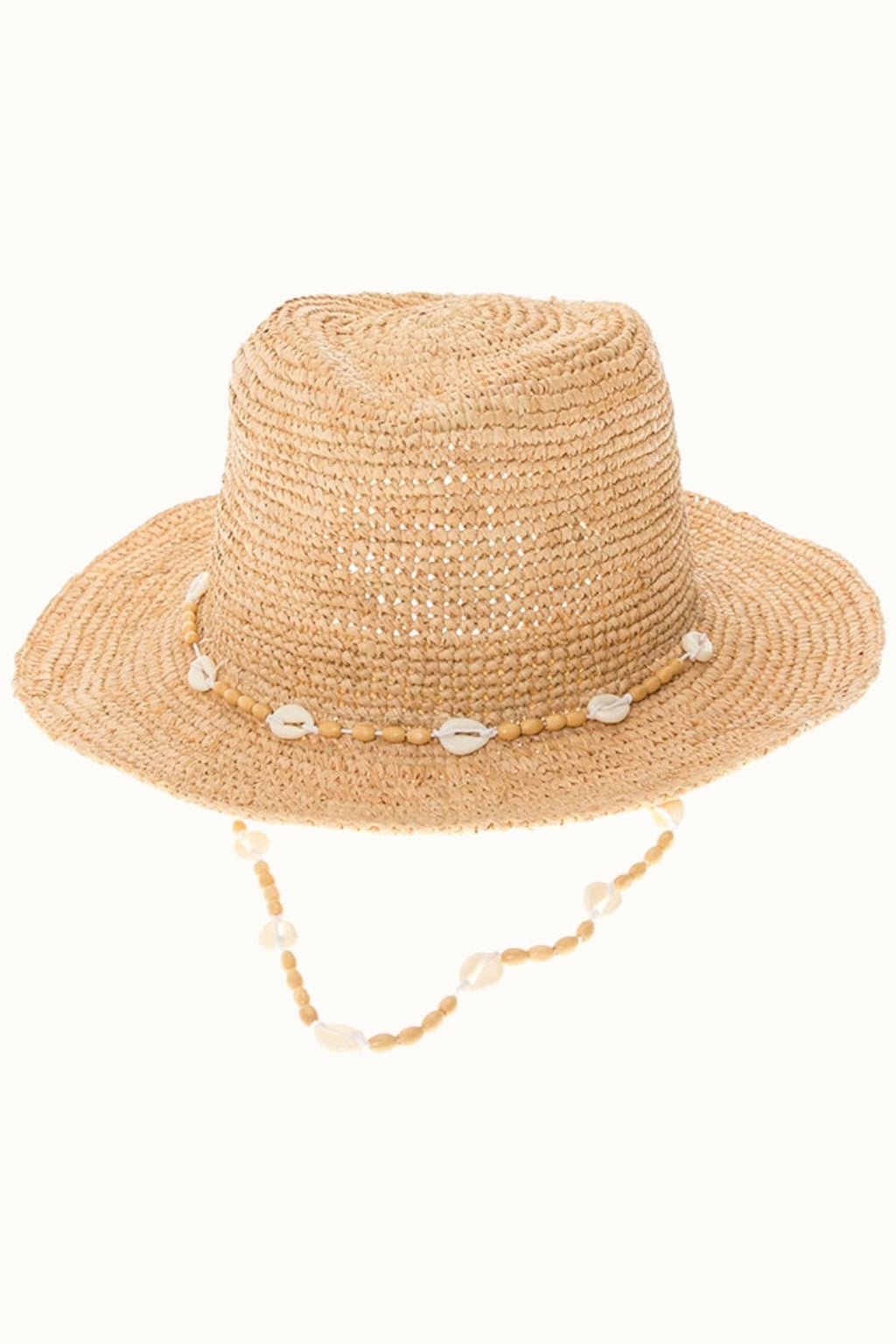 Raffia Straw Crochet Sun Hat