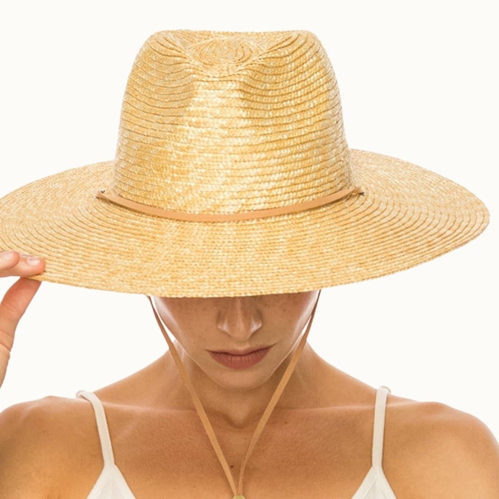 Structured Summer Straw Rancher Hat