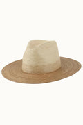 Palm Leaf Wide Brim Structured Rancher Hat