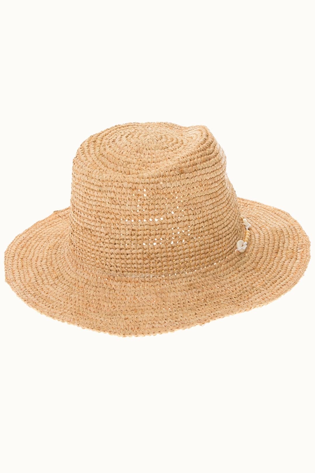 Raffia Straw Crochet Sun Hat